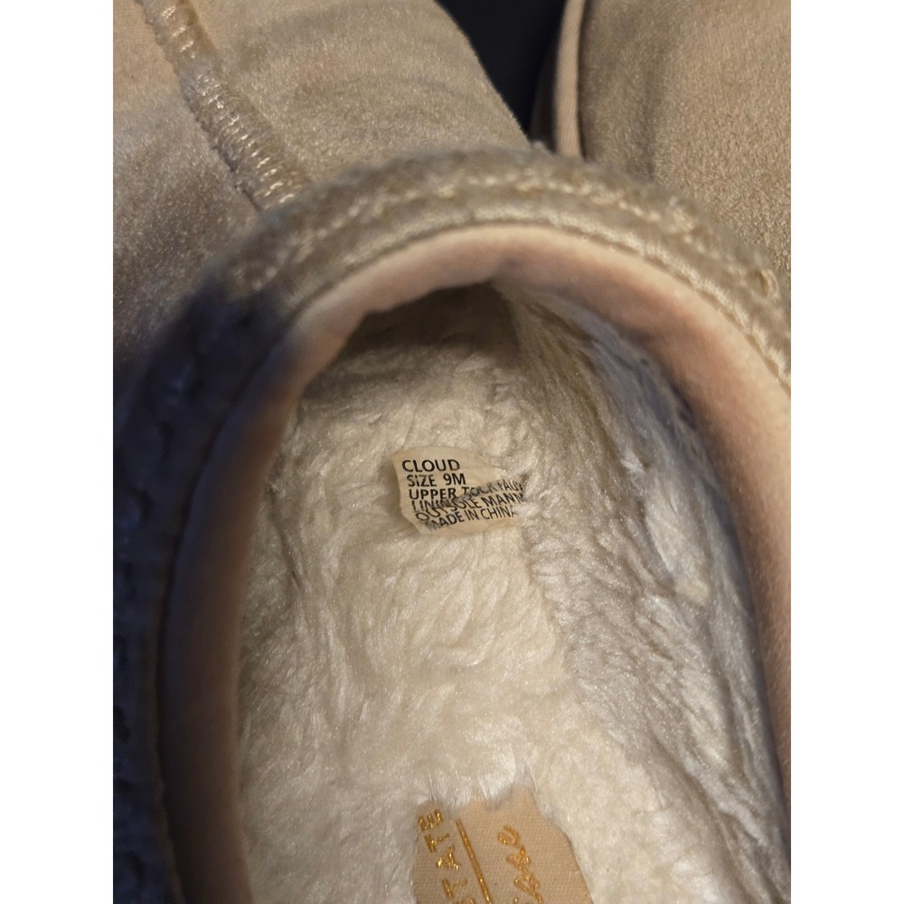 Altar'd State Matisse Cloud Slippers Womens 9 Tan Suede Excellent Platform Mule - Picture 3 of 6